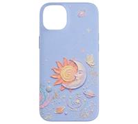 Carcasa para iPhone 14 Plus Pastel Celestial Sun and Zodiac Constellation