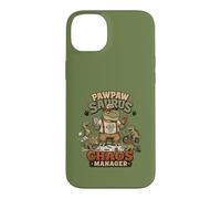 Carcasa para iPhone 14 Plus Pawpaw Saurus Chaos Manager Abuelo Papá Broma Vintage