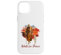 Carcasa para iPhone 14 Plus Peace Walking Monks and Aloka Dog Walk for Peace