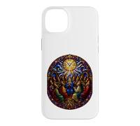 Carcasa para iPhone 14 Plus Pentecostés Espíritu Santo Paloma Apóstoles Catedral Mosaico Arte