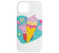 Carcasa para iPhone 14 Plus Peppa Pig Yum Ice Cream