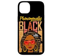 Carcasa para iPhone 14 Plus Phenomenally Black Girl Magic Melanin Love Mujeres Niñas Mamá