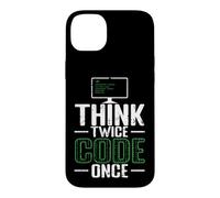 Carcasa para iPhone 14 Plus Piensa Dos Veces código una Vez