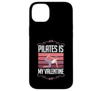 Carcasa para iPhone 14 Plus Pilates es mi Amor Divertido contra el corazón de San Valentín