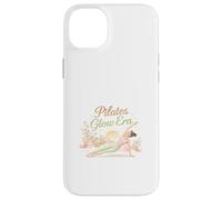Carcasa para iPhone 14 Plus Pilates Estética Bienestar Resplandor Fitness Ilustración