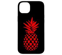 Carcasa para iPhone 14 Plus Pineapple Red Hearts Funny Valentines Women Men Adult
