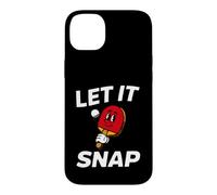 Carcasa para iPhone 14 Plus Ping Pong Table Tennis Let It Snap Retro Paddle