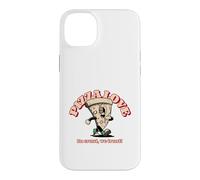 Carcasa para iPhone 14 Plus Pizza Love In Crust We Trust (Declaración de Comida Divertida)