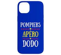 Carcasa para iPhone 14 Plus Pompiers Apéro Dodo | Humour Cadeau Pompier Secouriste