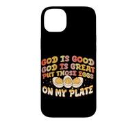Carcasa para iPhone 14 Plus Pon Esos Huevos en mi Plato Otoño Otoño Divertido Huevo Diablo