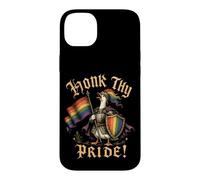 Carcasa para iPhone 14 Plus Pon la bocina a tu Orgullo Medieval REN Faire Goose LGBTQ