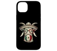 Carcasa para iPhone 14 Plus Poncho de Cabra Mexicano Cinco De Mayo Fiesta Sombrero Meme