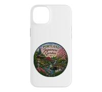 Carcasa para iPhone 14 Plus Portland OR Oregon, Jardín japonés, EE. UU
