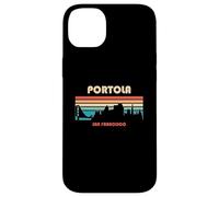 Carcasa para iPhone 14 Plus Portola San Francisco California Retro Vintage