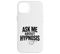 Carcasa para iPhone 14 Plus Pregúntame sobre hipnosis Funny Conversation Starter