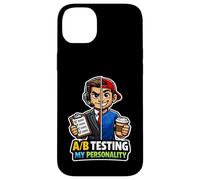 Carcasa para iPhone 14 Plus Probando A/B mi Personalidad, Divertida comercializadora Digital