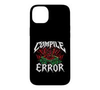 Carcasa para iPhone 14 Plus Programmer Coder Compile Error Heavy Metals Skull