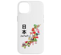 Carcasa para iPhone 14 Plus Proudly from Japan, Cool Japan Culture Map Graphic Designs