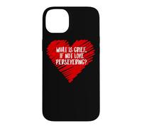 Carcasa para iPhone 14 Plus ¿Qué es el Dolor si no ama perseverante pérdida Cita Wanda Meme