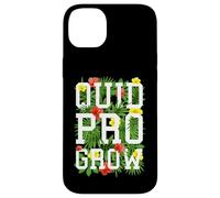Carcasa para iPhone 14 Plus Quid Pro Grow Gardener - Flores de jardín con Texto Floral