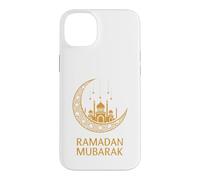 Carcasa para iPhone 14 Plus Ramadán Mubarak Feliz Ayuno Luna Creciente Islámico Musulmán