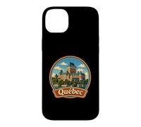 Carcasa para iPhone 14 Plus Recuerdo Retro de Quebec de Canadá/Quebec