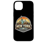 Carcasa para iPhone 14 Plus Recuerdos de Recuerdo del Empire State de Nueva York
