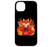 Carcasa para iPhone 14 Plus Red Fox Cooking Grill BBQ Funny Gift Red Fox
