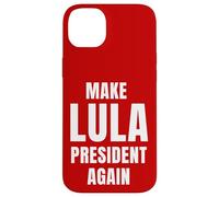 Carcasa para iPhone 14 Plus Red Make Lula President Again Vote Lula