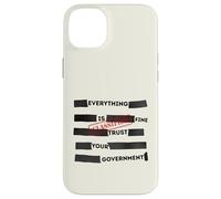 Carcasa para iPhone 14 Plus Redacted Everything is Fine Trust Your Government Political