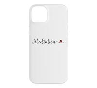 Carcasa para iPhone 14 Plus Regalo tipográfico manuscrito Lindo mediación