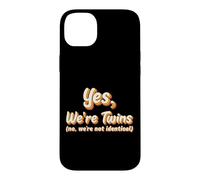 Carcasa para iPhone 14 Plus Regalos fraternos a Juego para Hermanos, Hermanos, Gemelos, Hermanos, Gemelos