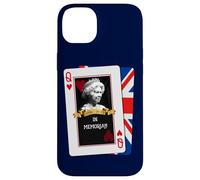 Carcasa para iPhone 14 Plus Reina Elizabeth II - Tarjeta de Juego (Memoriam skat Royal, Reino Unido)