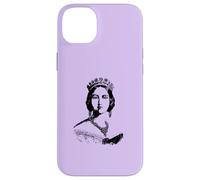 Carcasa para iPhone 14 Plus Reina Victoria Joven Vintage Monografía