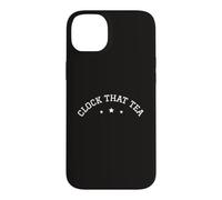 Carcasa para iPhone 14 Plus Reloj Que Té Meme Adolescente Mentiras Tween Chismes Gen Z Argot Verdad
