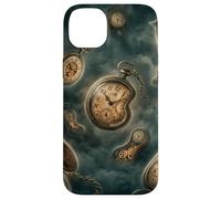 Carcasa para iPhone 14 Plus Reloj Surrealista Dimensión Tiempo Concepto Misterio Gráfico