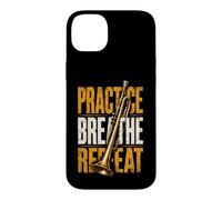 Carcasa para iPhone 14 Plus Repeat-Music Trompeta Músico Trompeta Música Trompeta