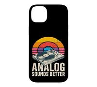 Carcasa para iPhone 14 Plus Reproductor de Discos de Vinilo analógico Suena Mejor