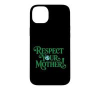 Carcasa para iPhone 14 Plus Respect Your Mother Earth Day Recycling Environmental Nature
