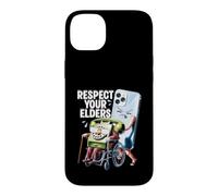 Carcasa para iPhone 14 Plus Respeta a Tus Ancianos Teléfono rotativo Vs Smartphone Humor Seniors