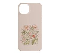 Carcasa para iPhone 14 Plus Retro Animal Print Wildflower Flowers Boho Floral Aesthetic