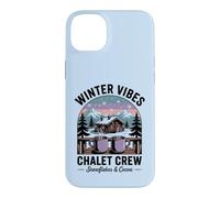 Carcasa para iPhone 14 Plus Retro Christmas Winter Vibes Ski Vacation Chalet Crew