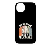 Carcasa para iPhone 14 Plus Retro Comida Rápida Nostalgia Vintage Diner Papas Fritas Batidos Hamburguesas