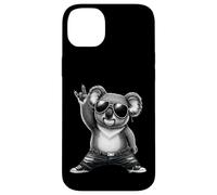 Carcasa para iPhone 14 Plus Retro Funny Koala Cool Rock Music Lovers Niños Niñas Niños