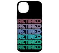 Carcasa para iPhone 14 Plus Retro Retirado Ya no es mi Problema Abuelo Jubilación 2025