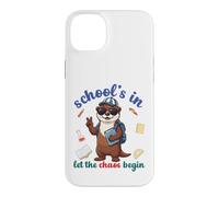 Carcasa para iPhone 14 Plus River Otter Regreso a la Escuela Vibra Escuelas En Que Comience el Caos