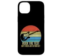 Carcasa para iPhone 14 Plus Rock The Test Don't Stress Test Day, Divertido día de exámenes, Profesor