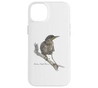 Carcasa para iPhone 14 Plus Rufous Night Garza Hermosa Ornitología de Aves Silvestres