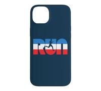 Carcasa para iPhone 14 Plus Run Vintage Red White & Blue Retro Runner Graphic