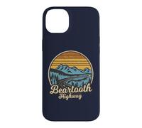 Carcasa para iPhone 14 Plus Ruta panorámica Nacional 212 Retro de la autopista Beartooth